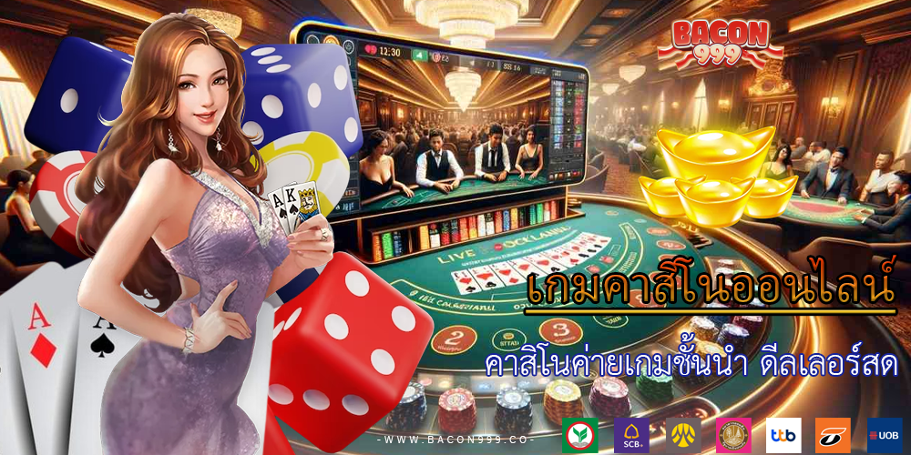 คาสิโนค่ายเกมชั้นนำ ดีลเลอร์สด